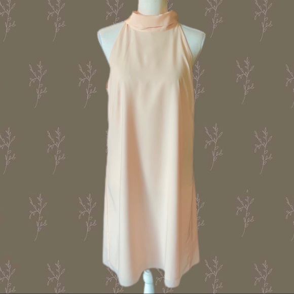 Banana Republic Tie Neck Sleeveless Shift Dress - Picture 6 of 10